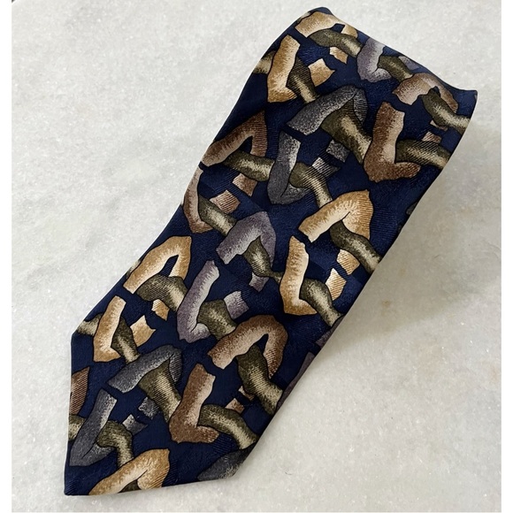 Etienne Aigner Other - Vintage Etienne Aigner Men’s Printed Silk Tie